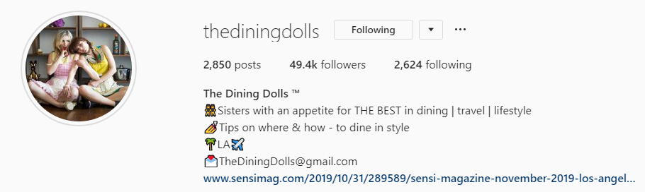 The Dining Dolls
