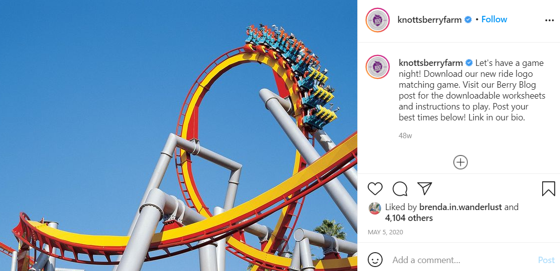 Knotts Berry Farm re-opening