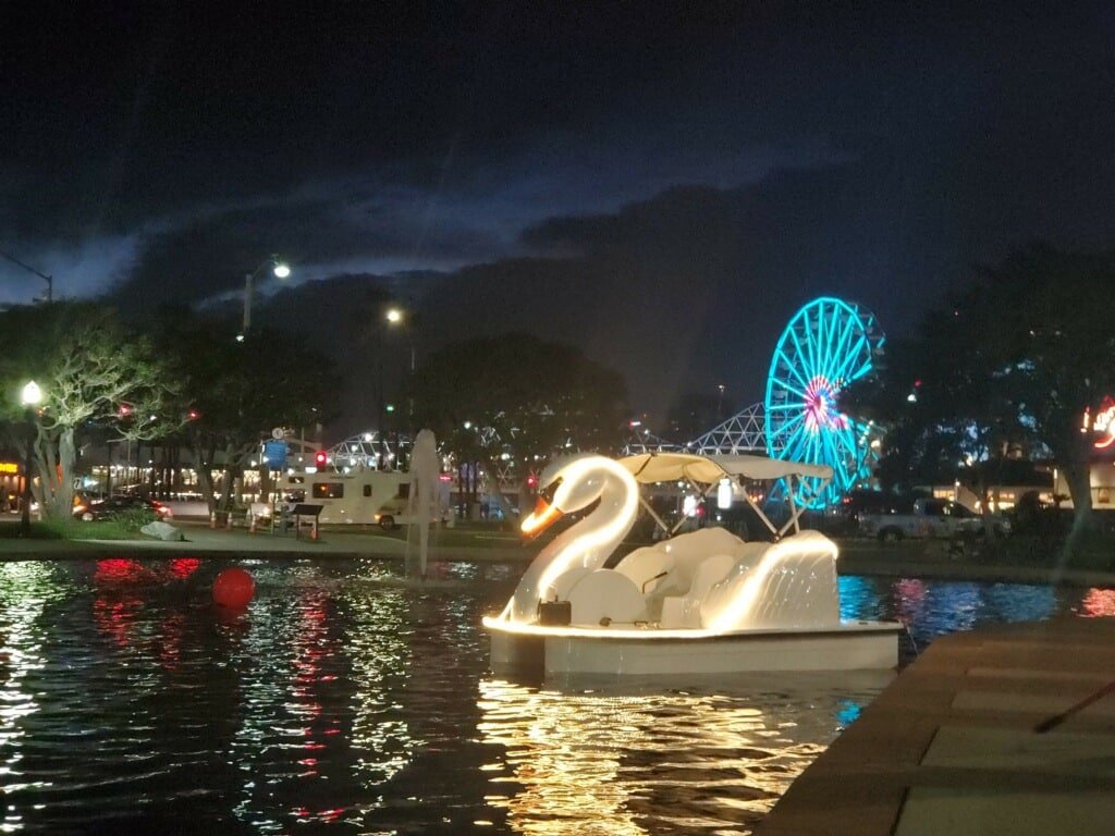 Swan Boat Long Beach