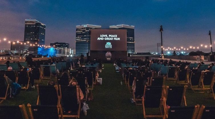 Rooftop cinema